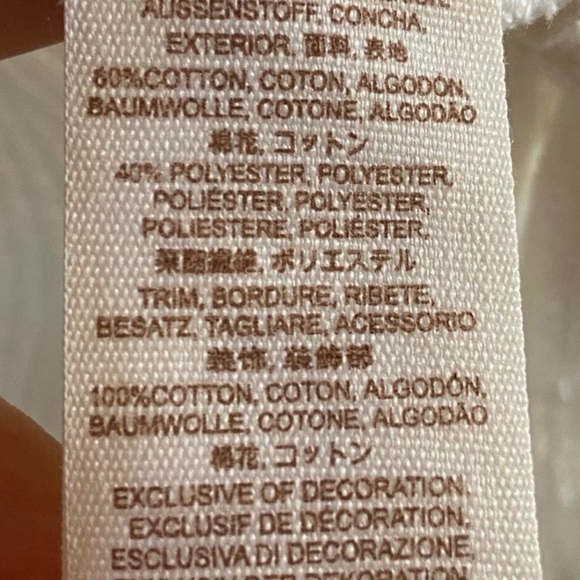 Free people White Eyelet Blouse ribbed v neck XS - Picture 8 of 8